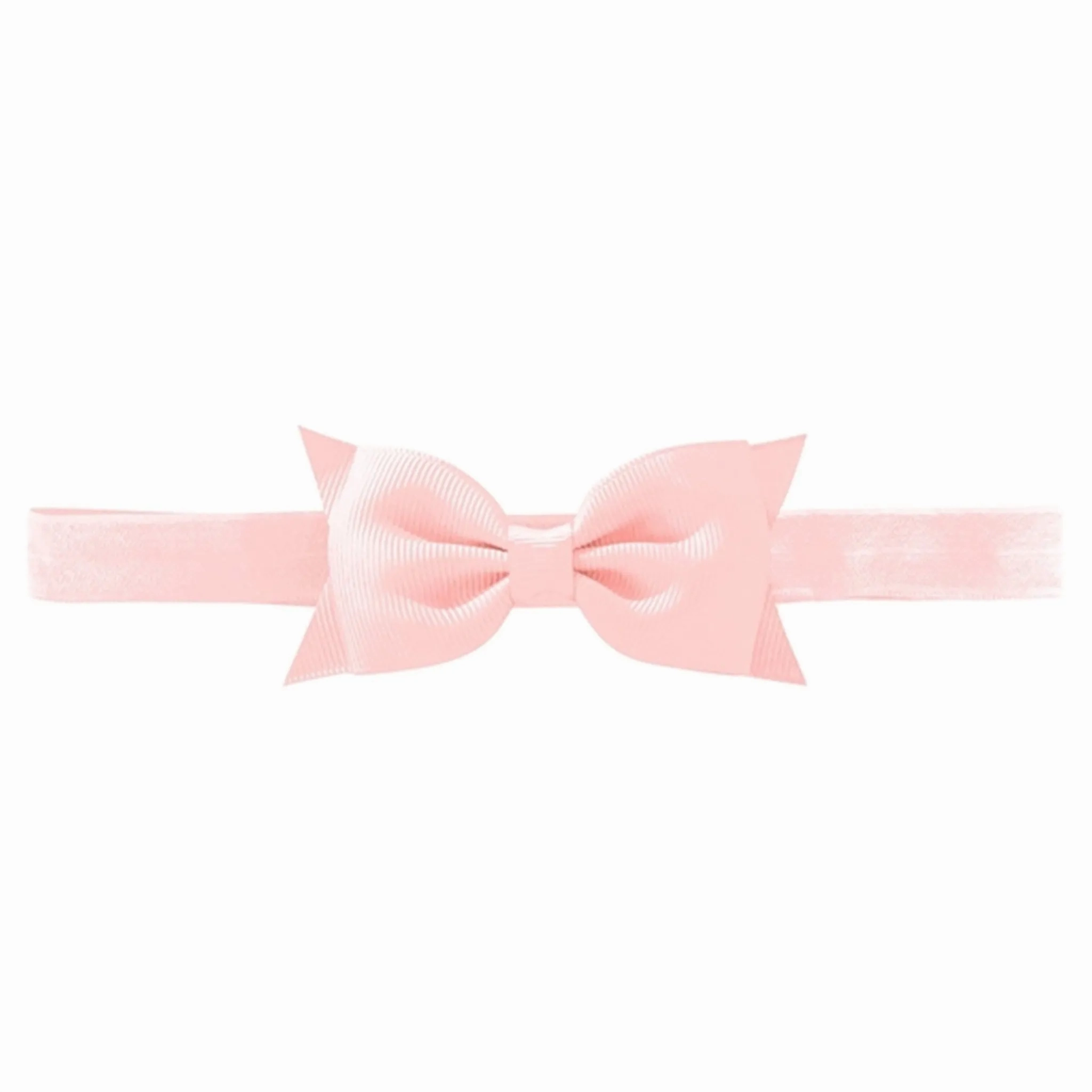 Milledeux Double Bowtie Hairband Powder Pink