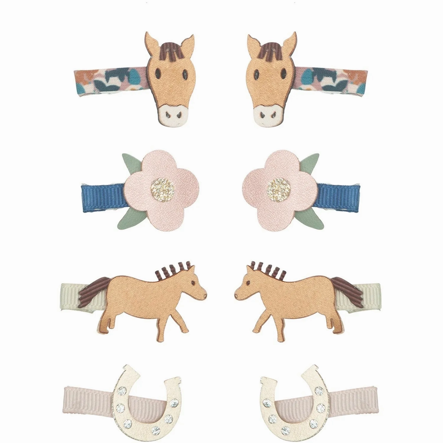 Mimi &amp; Lula 8 Hair Clips - Mini Horse Homestead