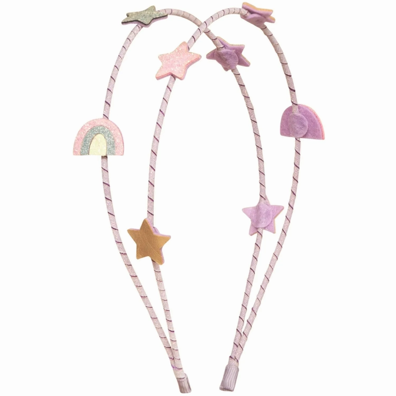 Mimi &amp; Lula Double Headband - Rainbow &amp; Star Dreamland