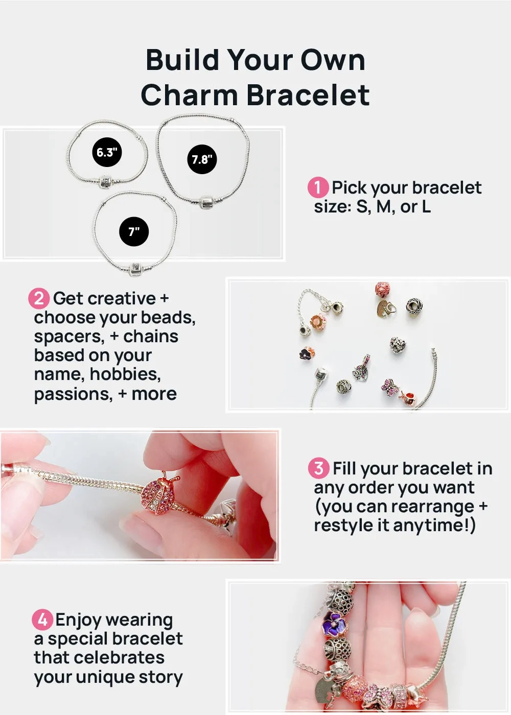 Miss A Bead Charm - Spacing Charm