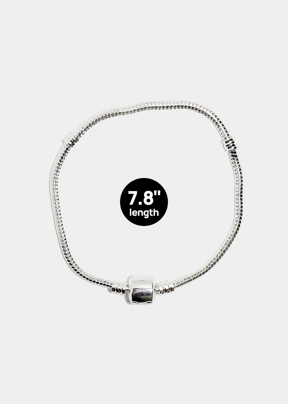 Miss A Bead Charm Bracelet - Plain Clasp