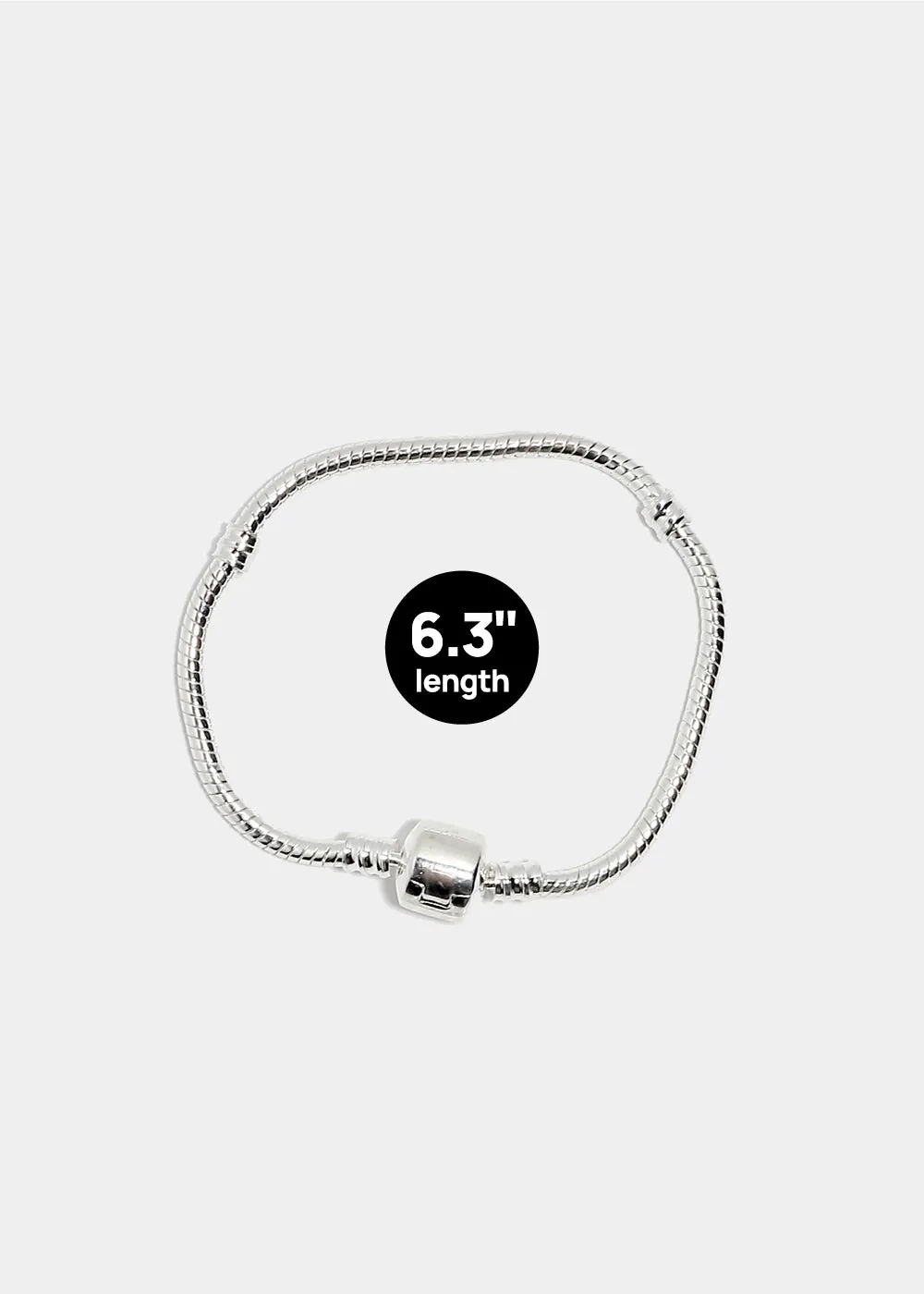 Miss A Bead Charm Bracelet - Plain Clasp