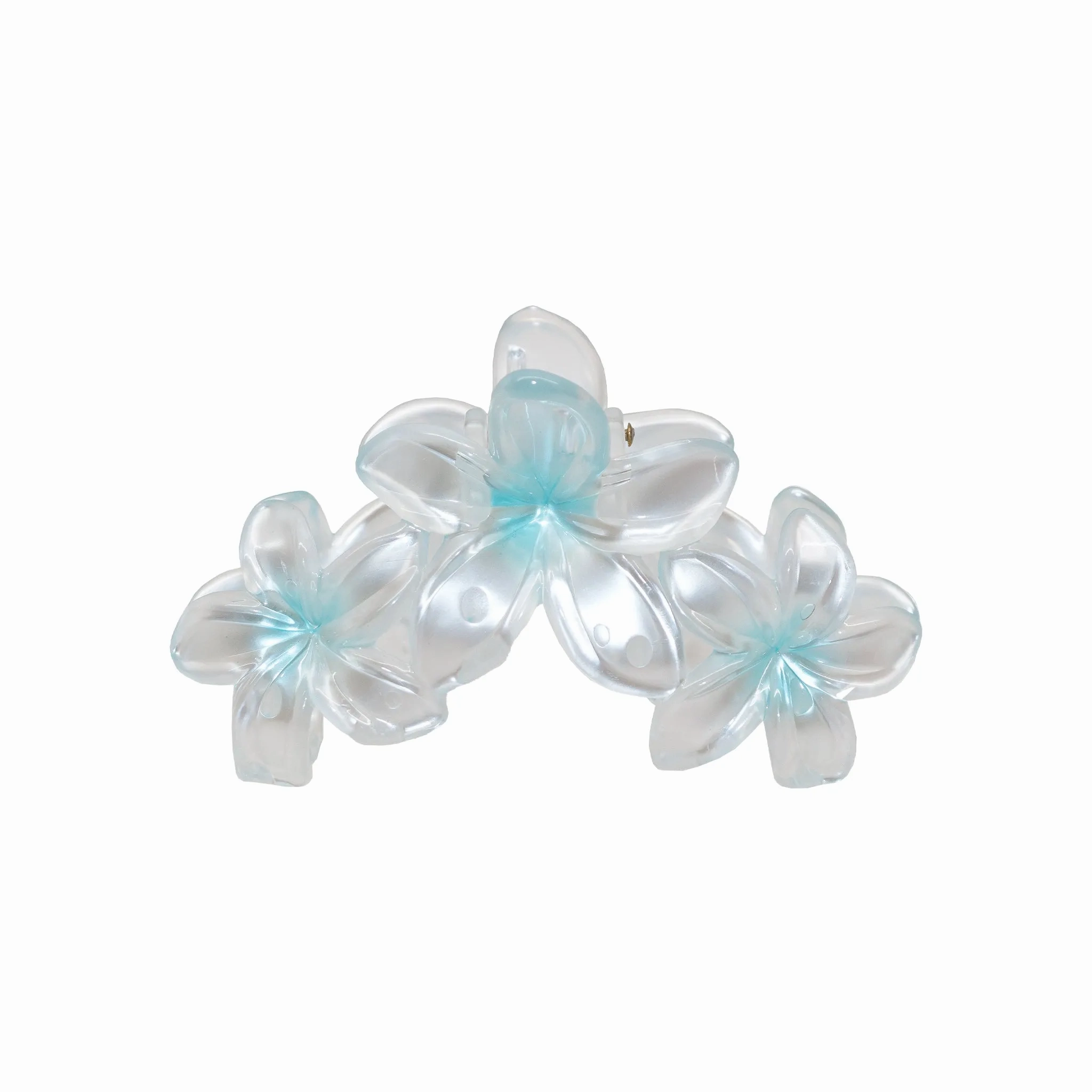 Miss Super Bloom Clip in Aqua Pearl