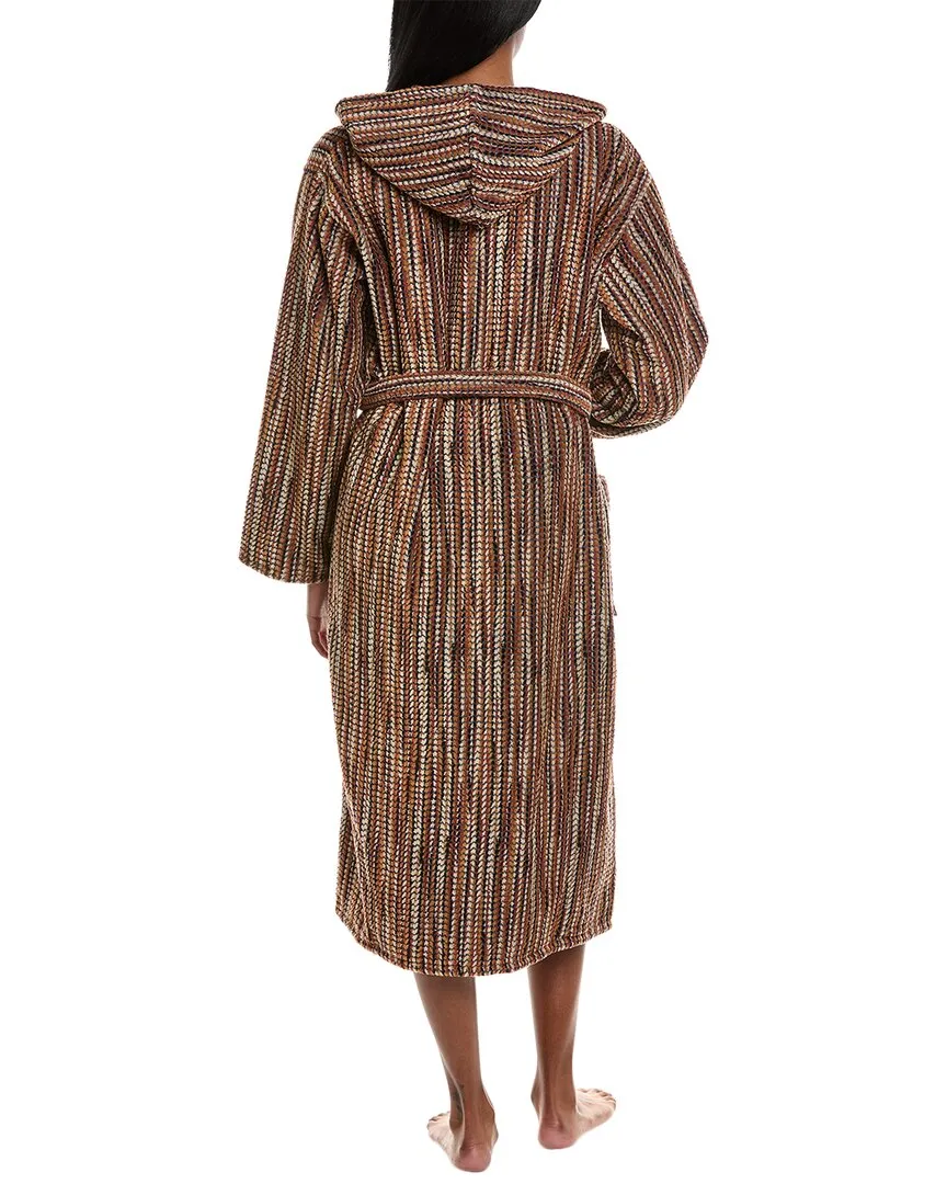 Missoni Home Billy Bademantel mit Kapuze