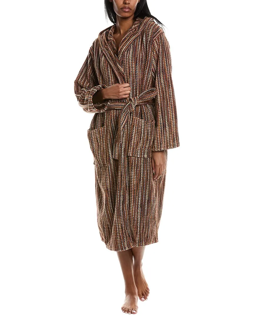 Missoni Home Billy Bademantel mit Kapuze