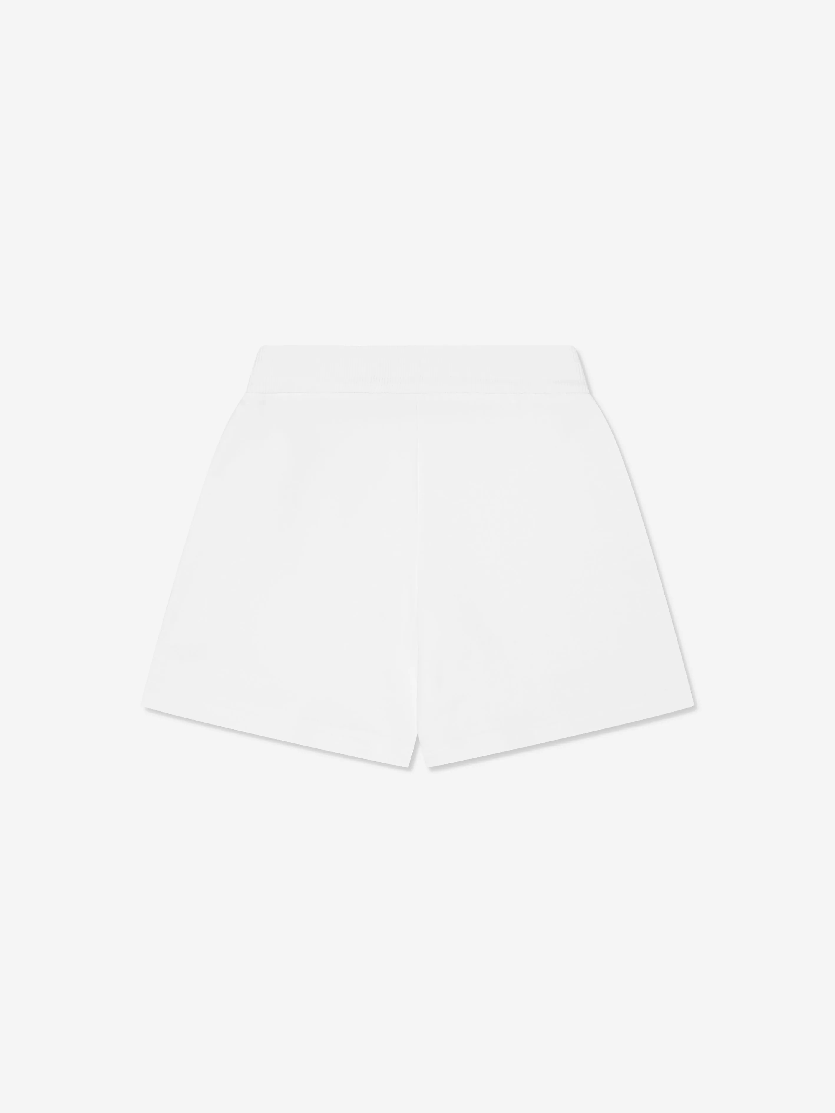 Moncler Enfant Jungen Logo Sweatshorts in Weiß