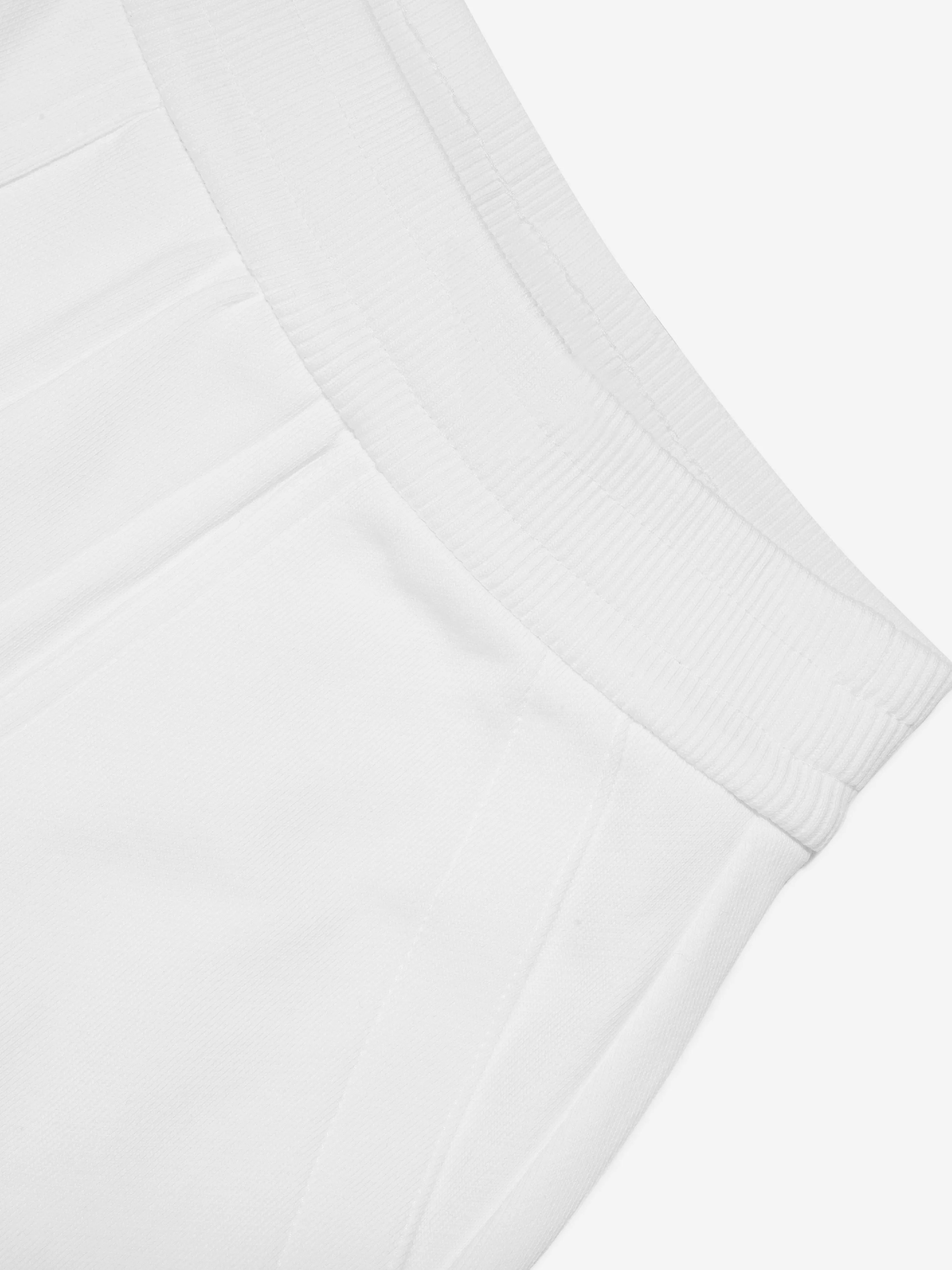 Moncler Enfant Jungen Logo Sweatshorts in Weiß