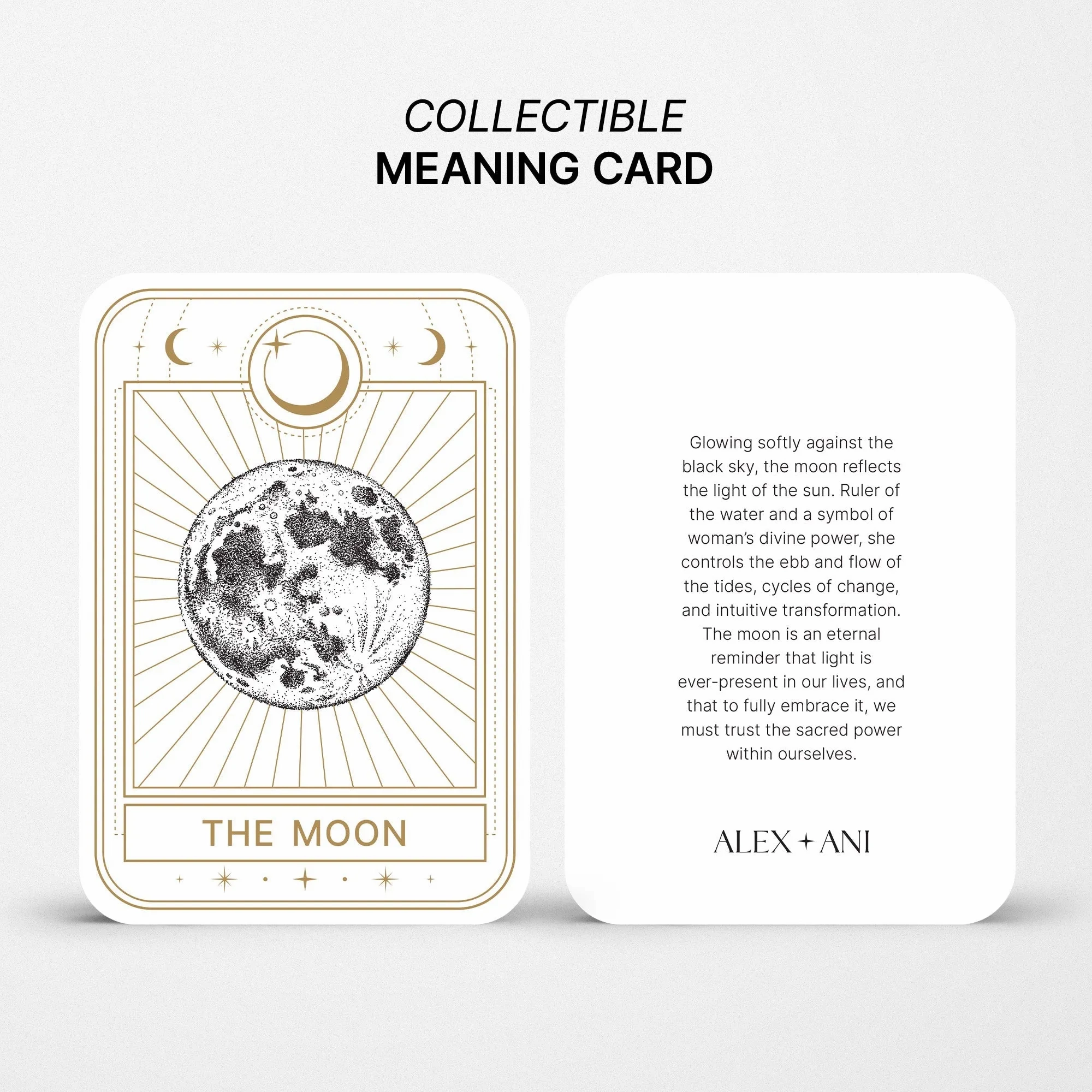 Moon Charm Bangle