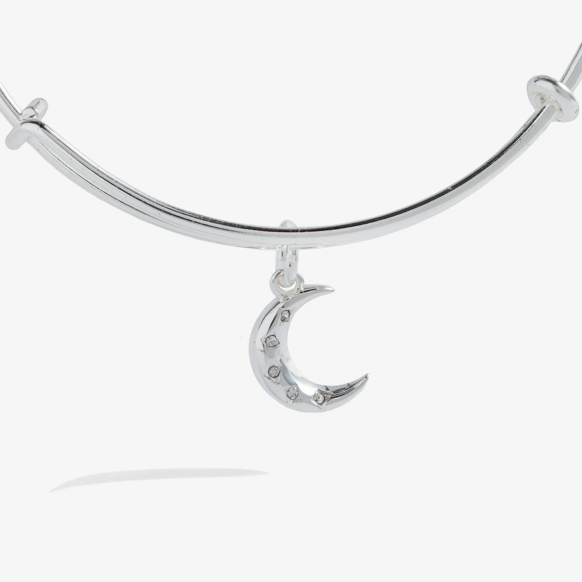 Moon Charm Bangle