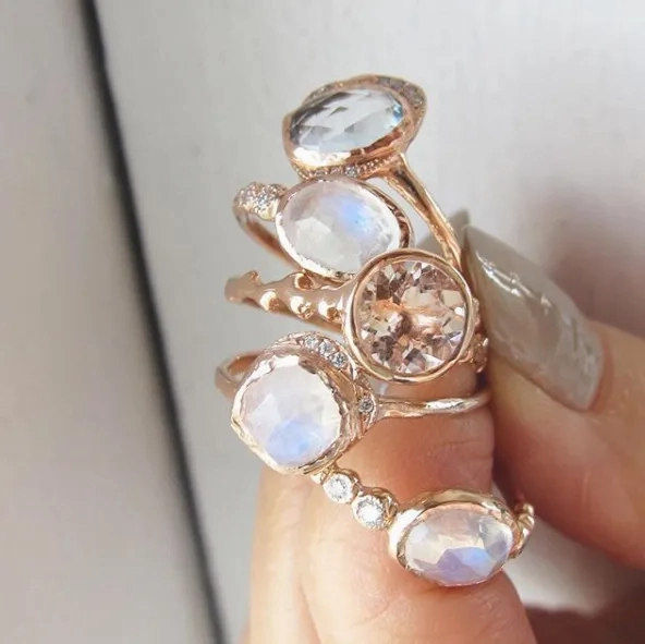 Morganite Bloom Ring