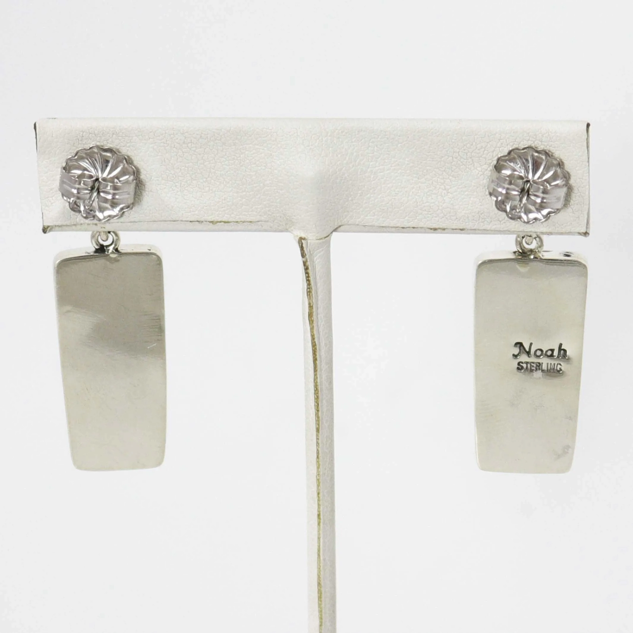 Multi-Stone Inlay Earrings