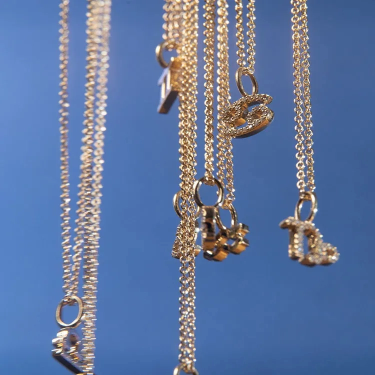 My Zodiac Pav?? Taurus 18K Gold Pendant w. Diamonds