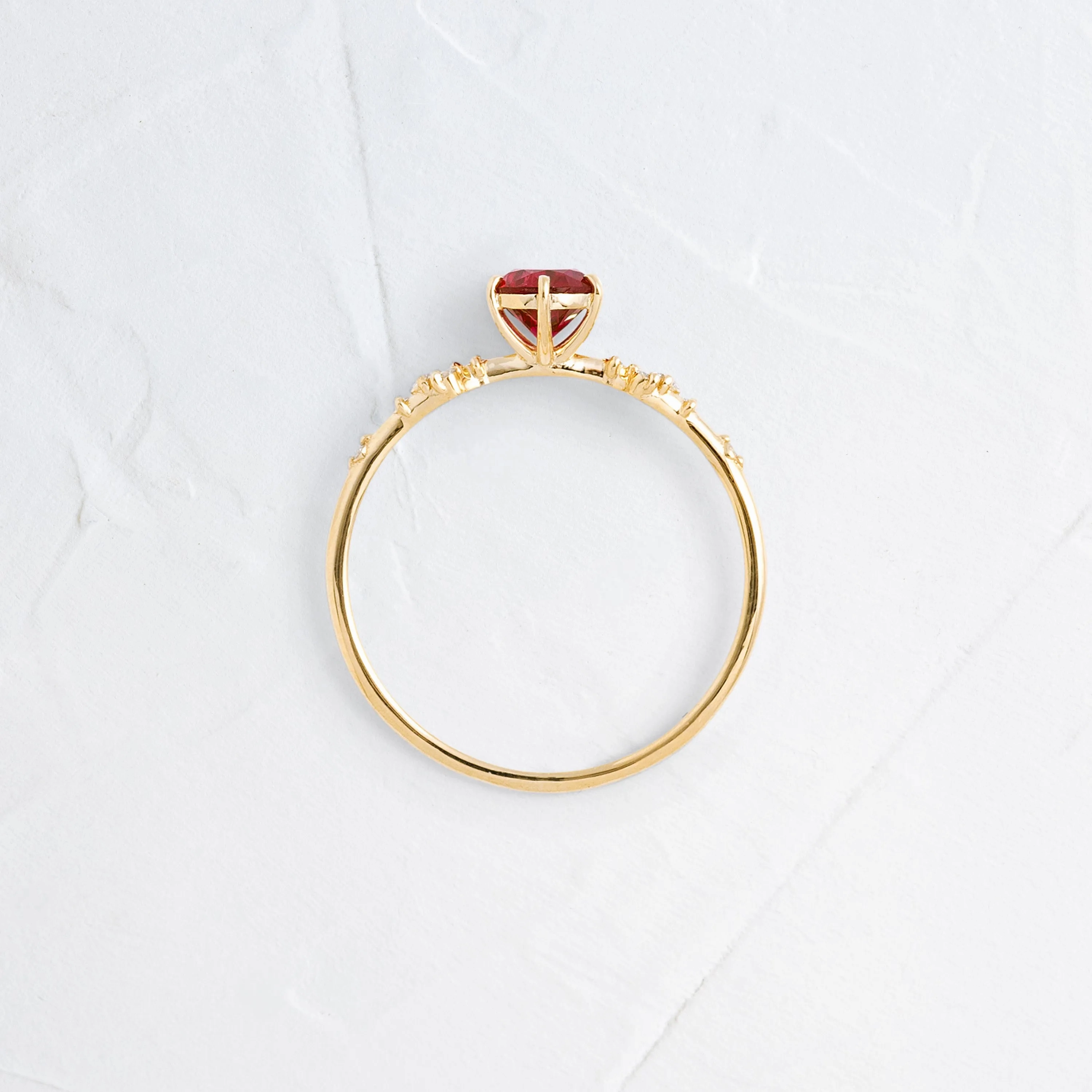 Myriad Ring, 0.61ct. Ruby