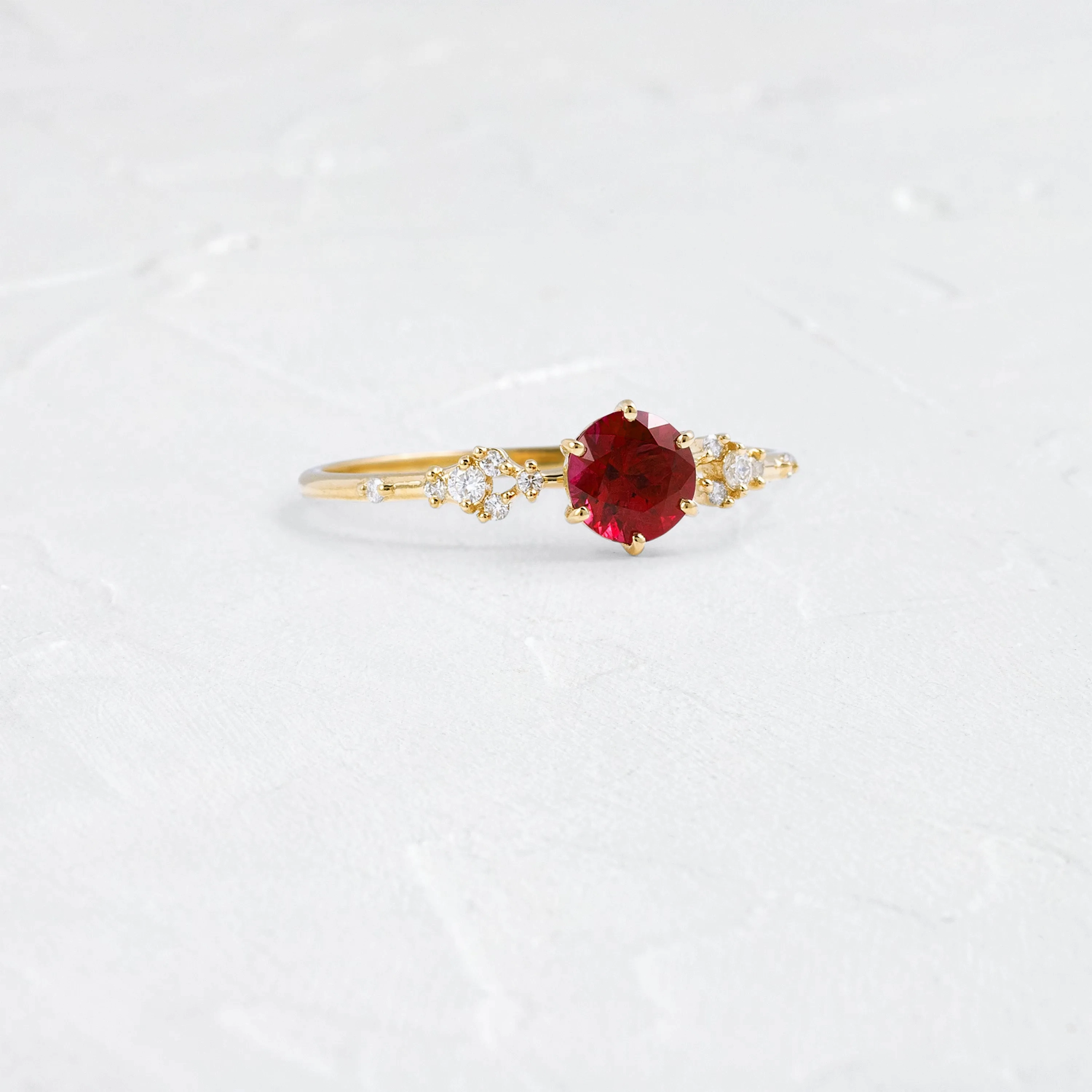 Myriad Ring, 0.61ct. Ruby
