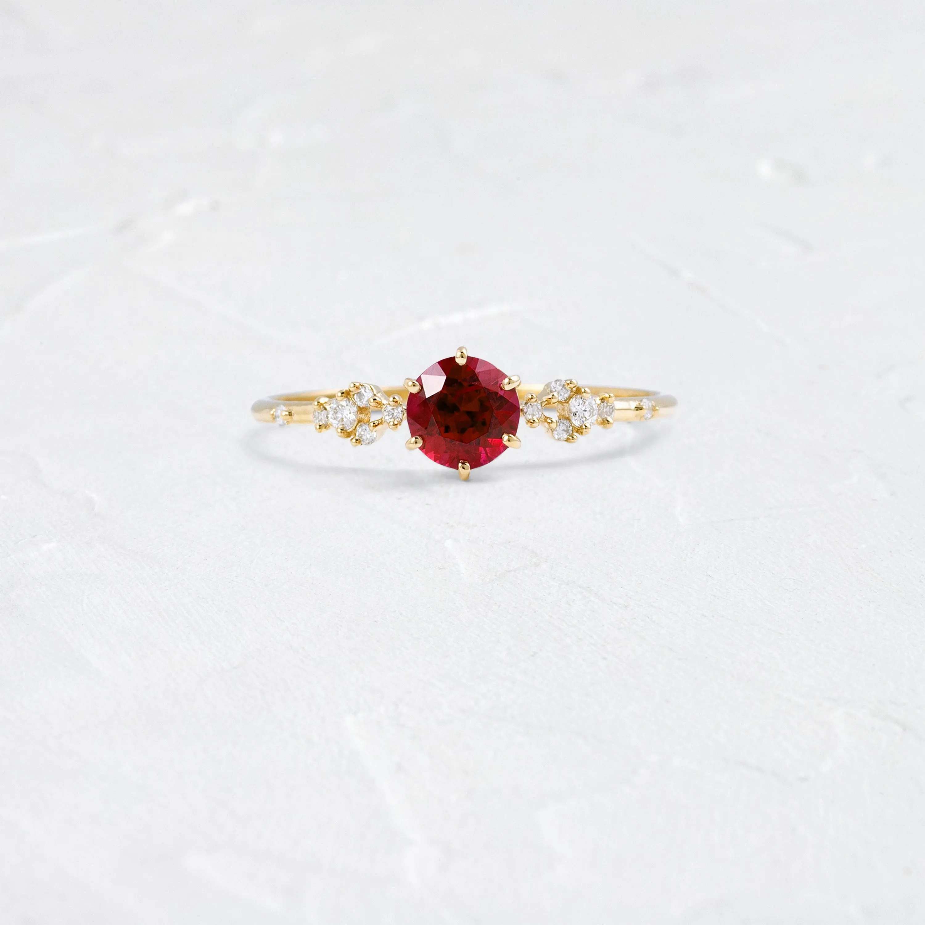 Myriad Ring, 0.61ct. Ruby