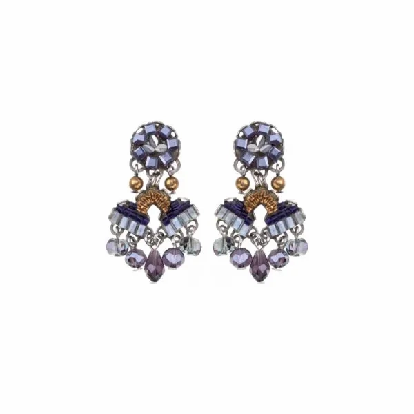 Mystical Grape Set, Iniko Stud Earrings
