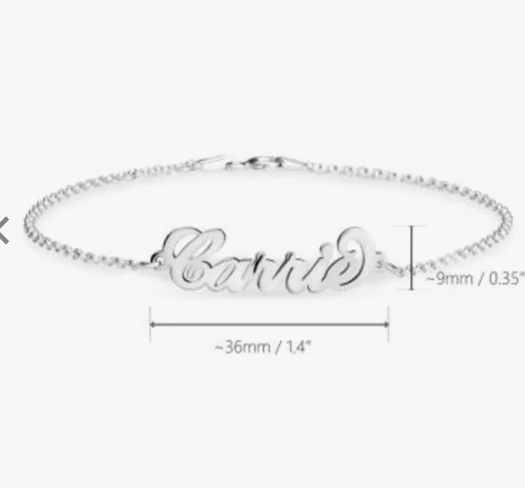 Name Anklet