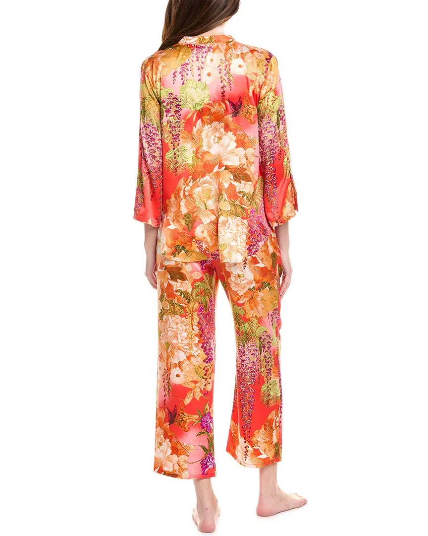 Natori 2-teiliger Wisteria Garden Pyjama-Set