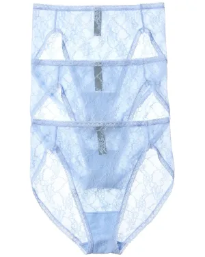 Natori 3er Pack Bliss Allure Einheitsgröße Spitzen French Cut Slip