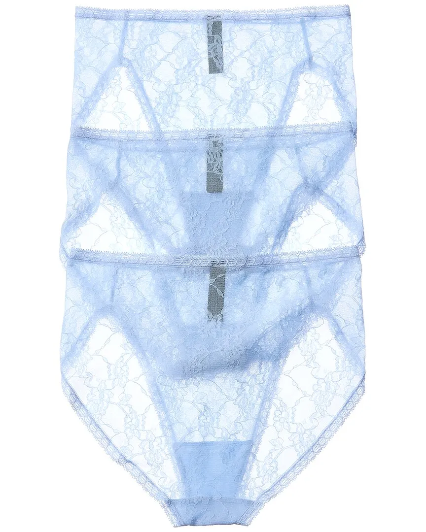 Natori 3er Pack Bliss Allure Einheitsgröße Spitzen French Cut Slip