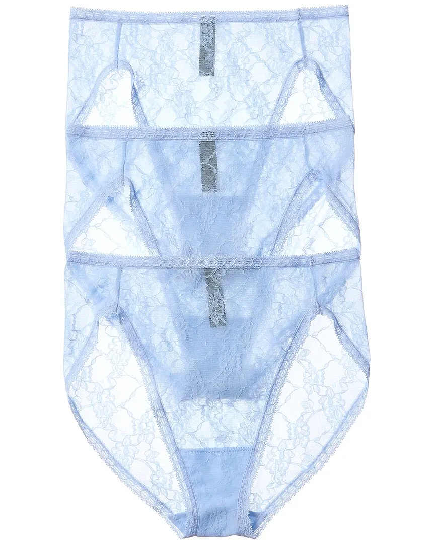 Natori 3er Pack Bliss Allure Einheitsgröße Spitzen French Cut Slip
