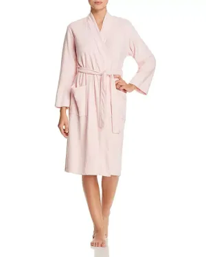 Natori Nirvana Bademantel Damen XS Pink Flauschig gefütterter Gürtel Schlafanzug ERK145