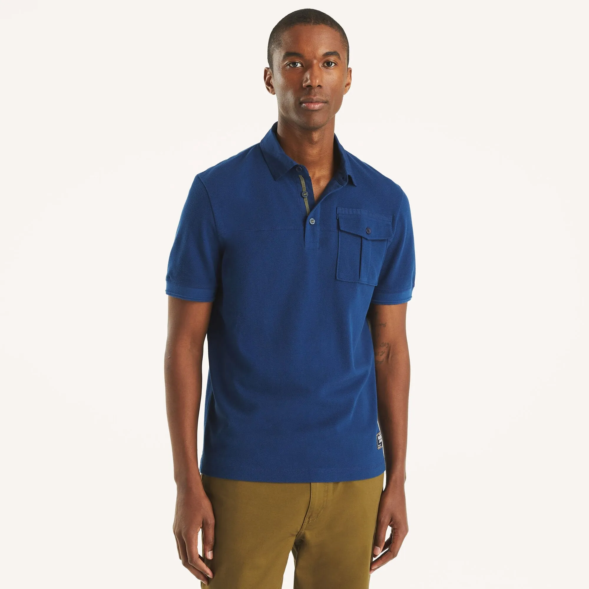 Nautica Herren Nautica Jeans Co. Classic Fit Polo