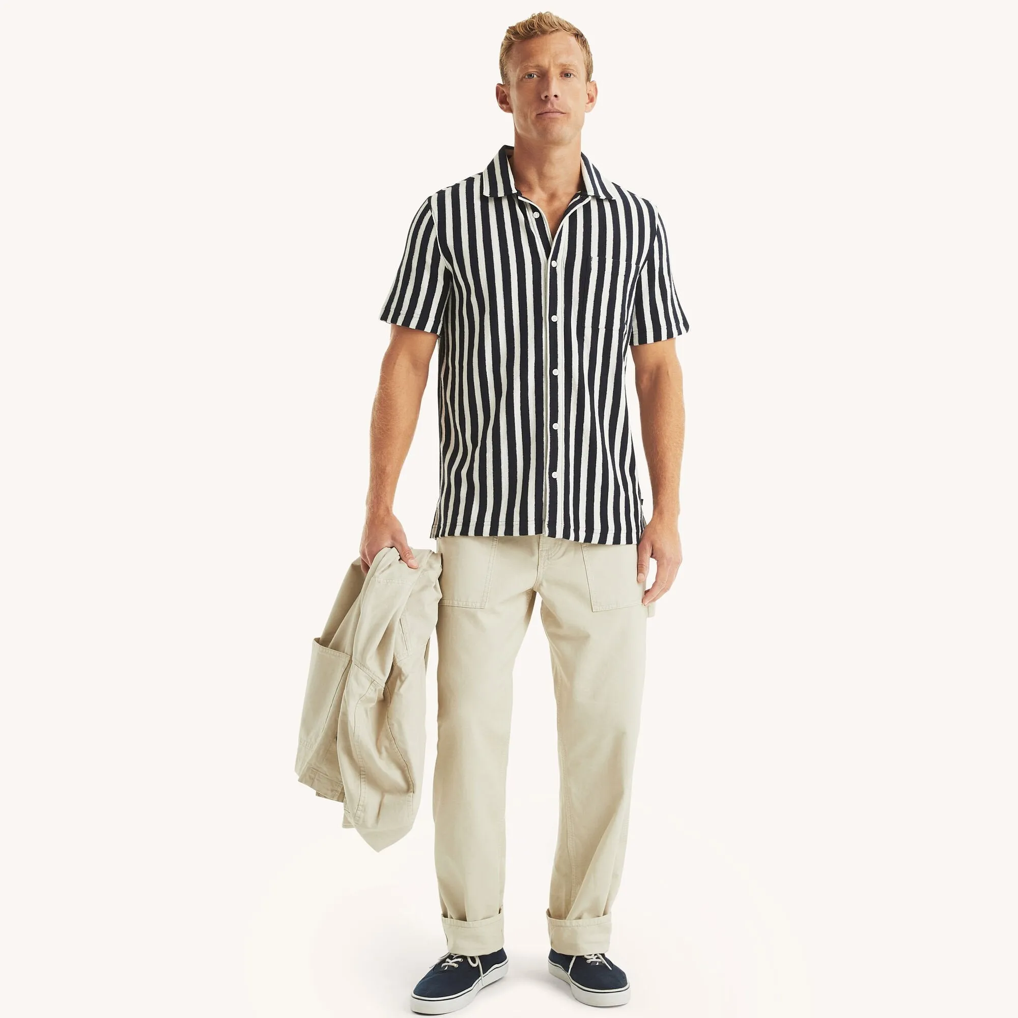 Nautica Herren Nautica Jeans Co. Original Relaxed Utility Hose