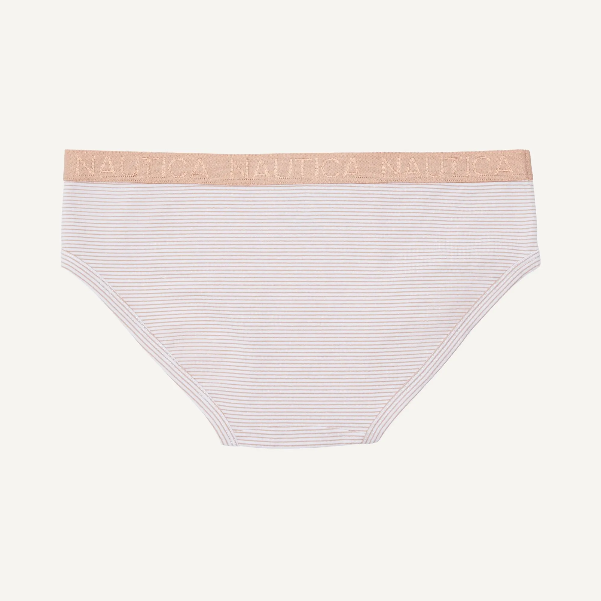 Nautica Damen Stretch-Baumwoll-Hipster-Slip, 5er-Pack