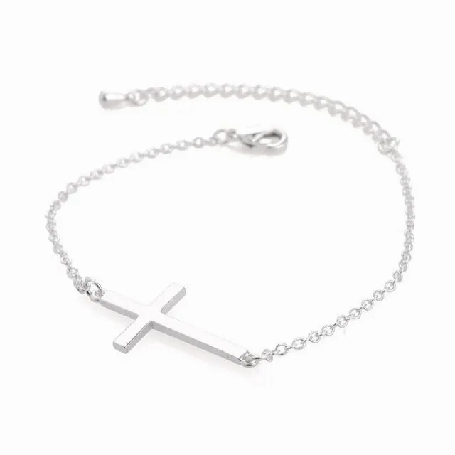 New fashion jewelry Unique Sexy cross Anklet Ankle Bracelet Barefoot Sandals Foot Jewelry Leg Chain On Foot For Women