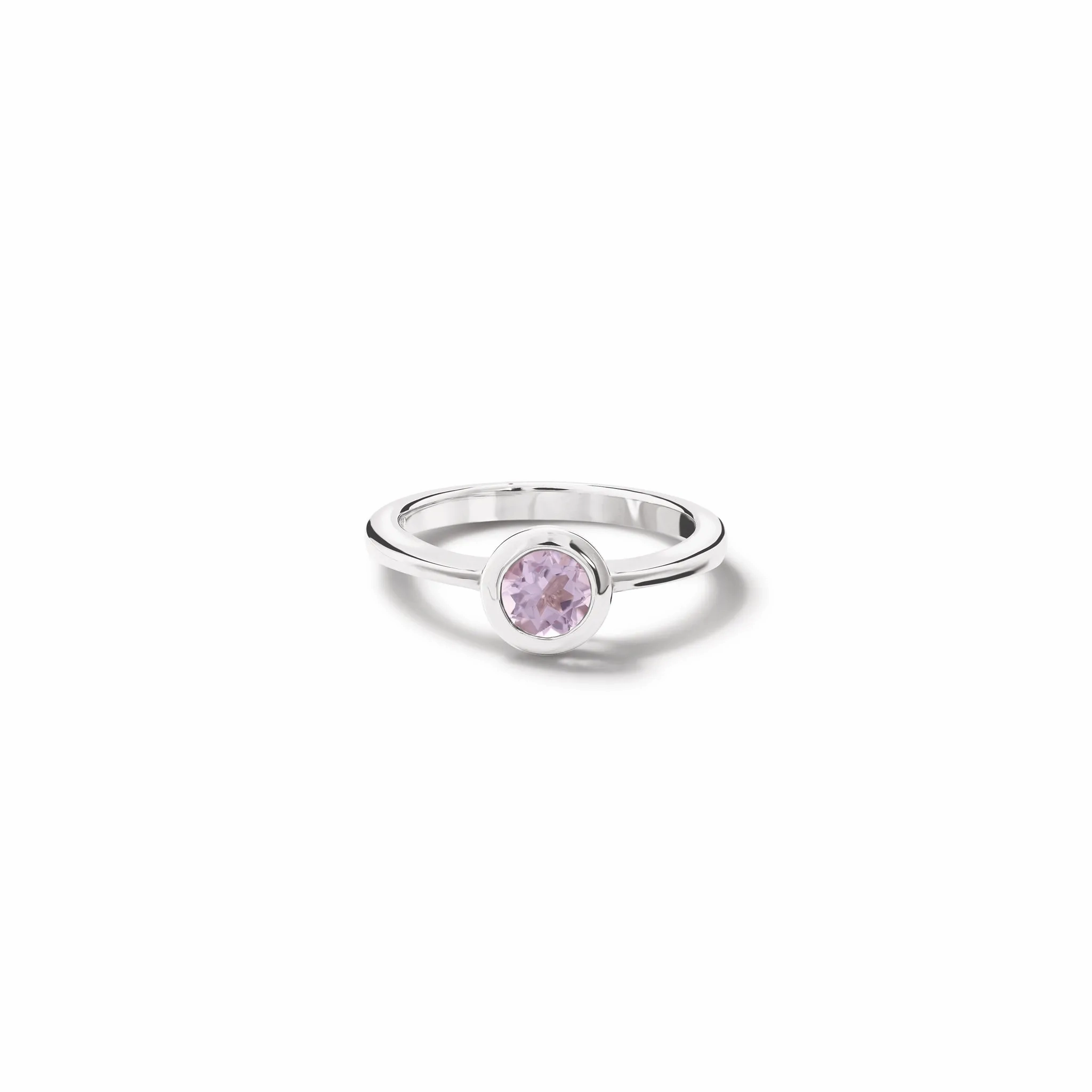 Nicole Ring Silver - Amethyst