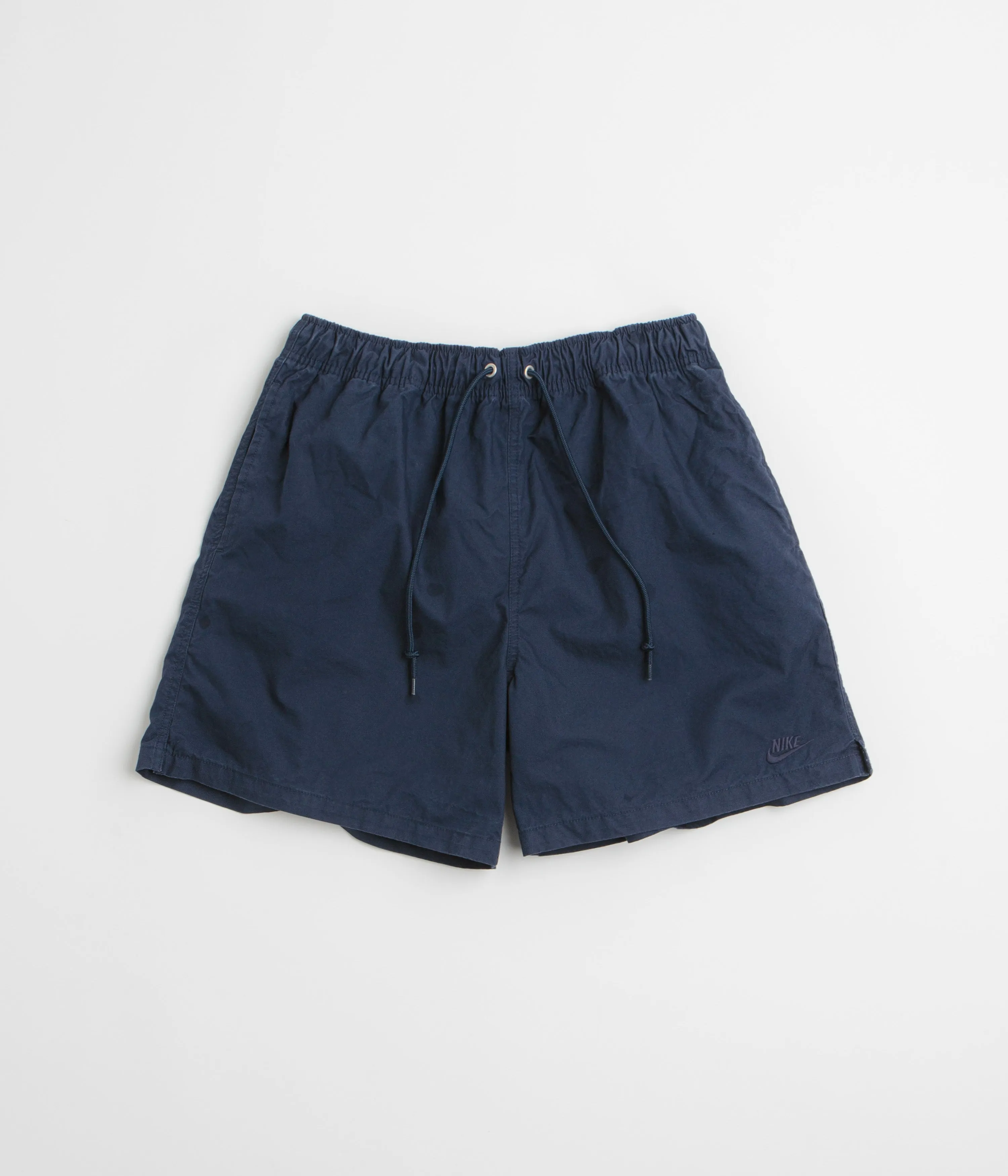 Nike Club Flow Wash Shorts - Obsidian / Obsidian Nike Sportswear
