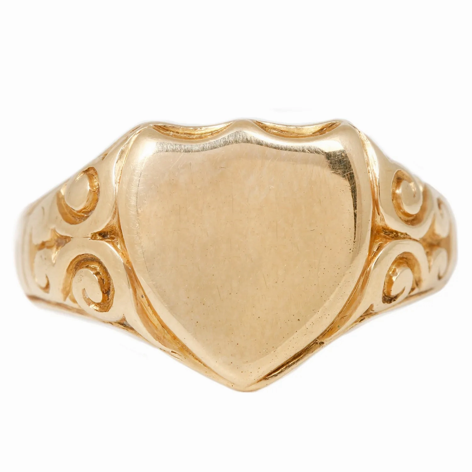 Noble Signet Shield Ring