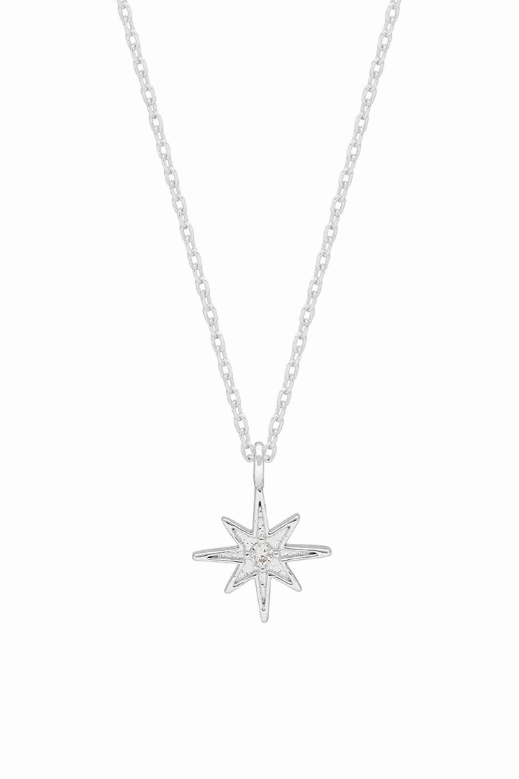 North Star CZ Pendant