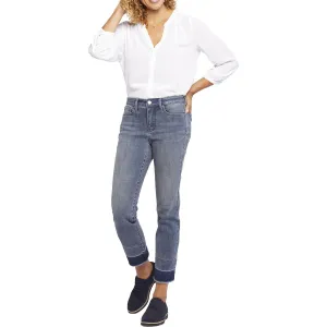 NYDJ Damen Sheri Raw Saum Denim Slim Jeans