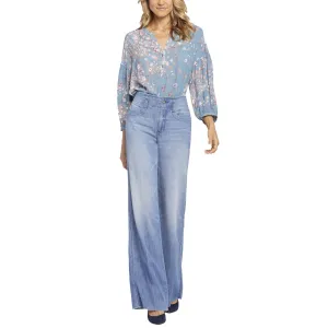 NYDJ Damen Teresa Tummy Schlankmachende Denim Weitbeinjeans