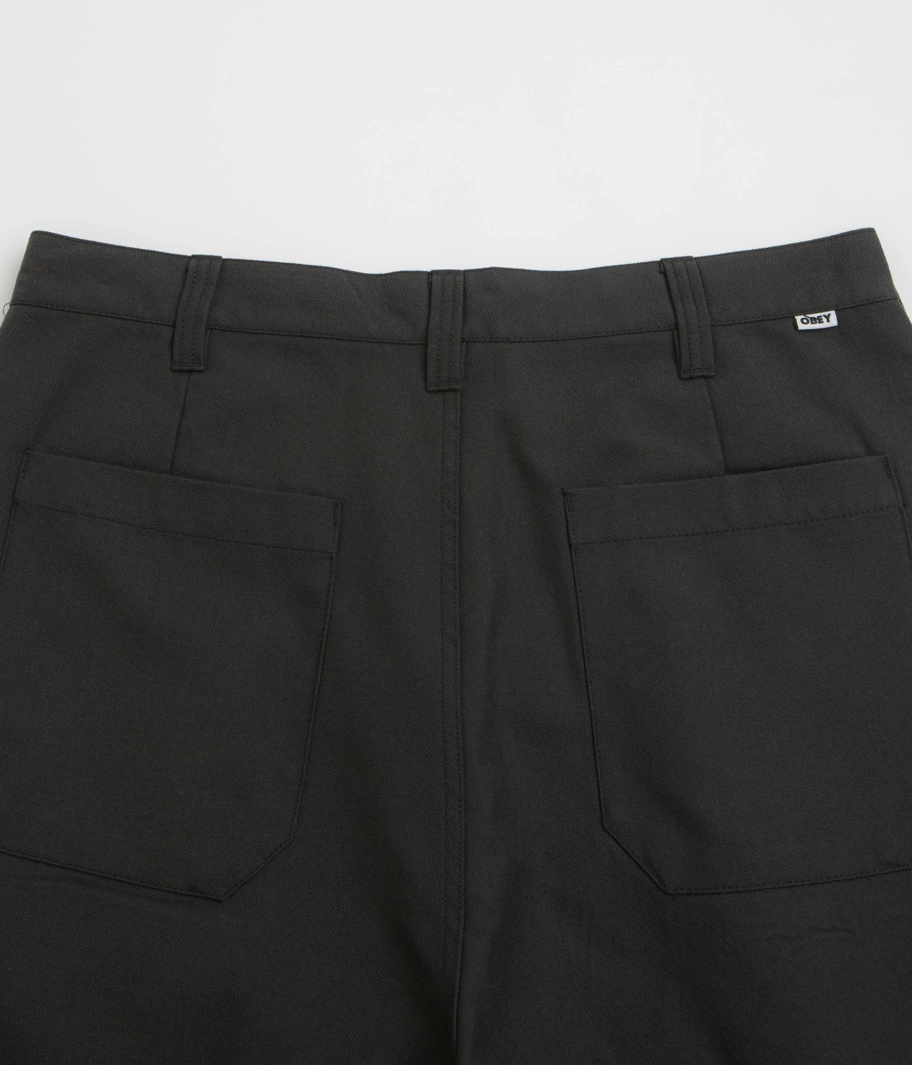 Obey Oliver Shorts - Piratenschwarz Obey Kleidung