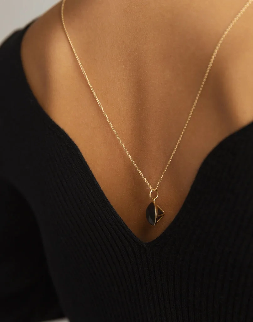 Of Me 18K Gold Necklace w. Diamond