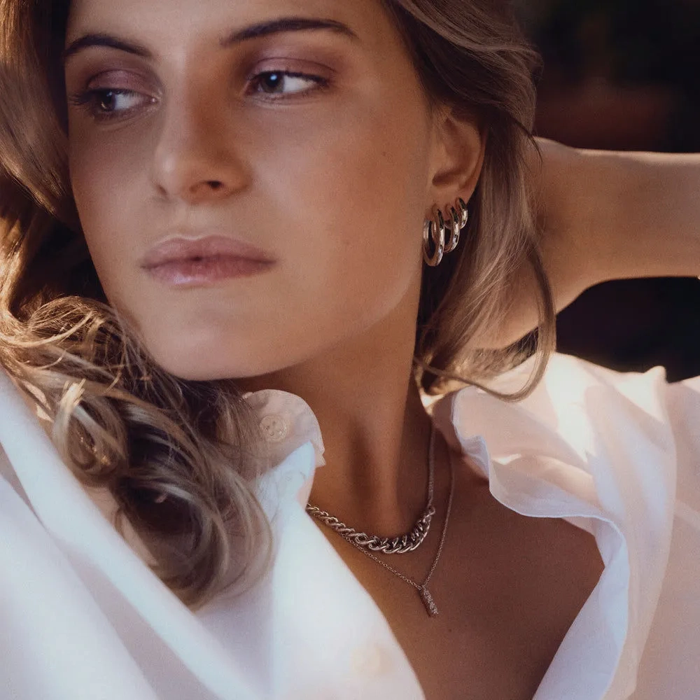 Oria Silver Necklace