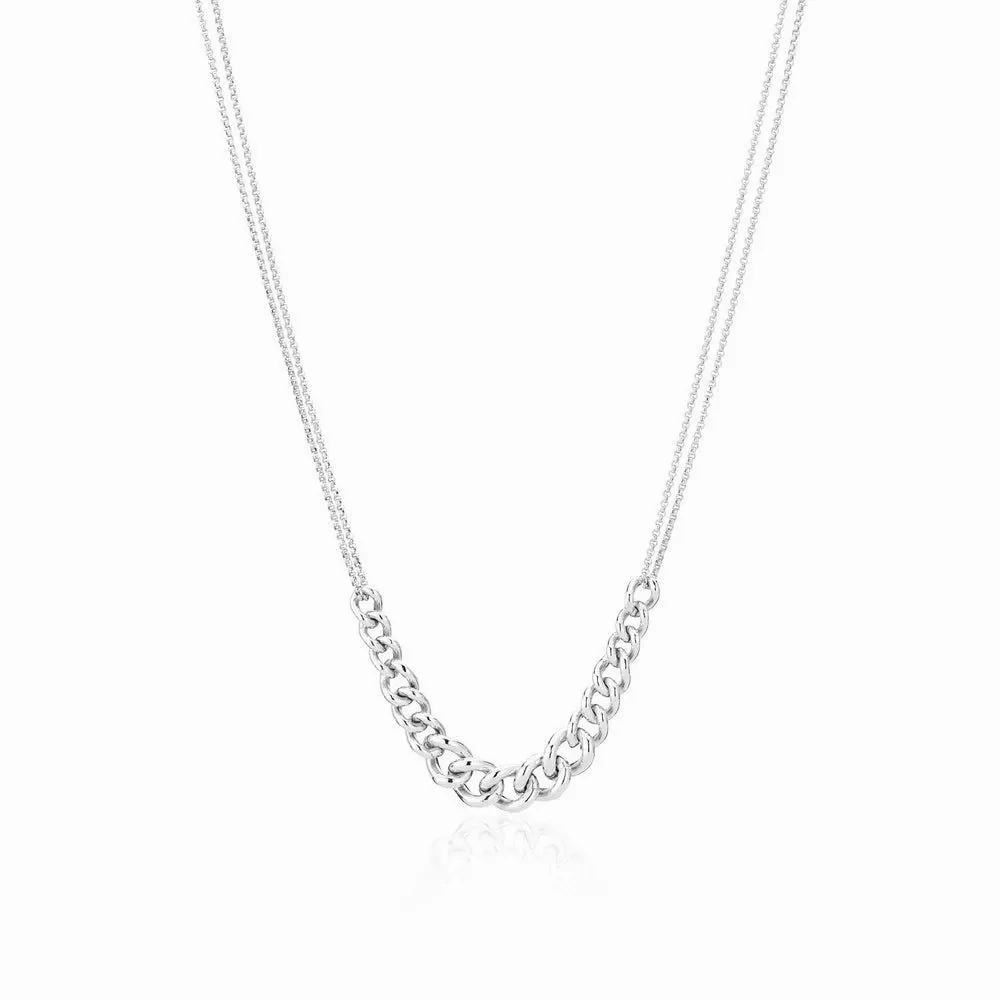Oria Silver Necklace
