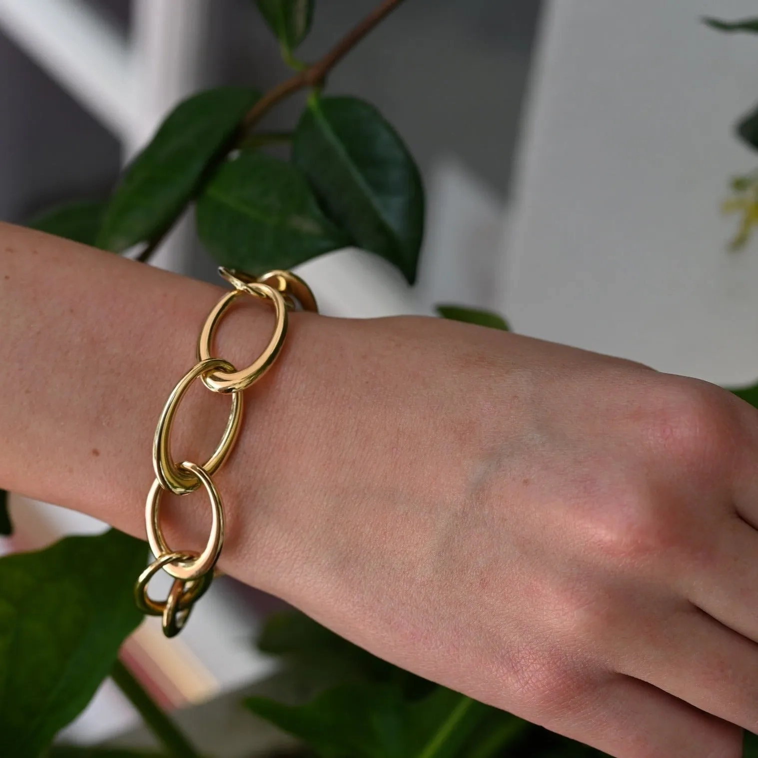 Oval Link Bracelet