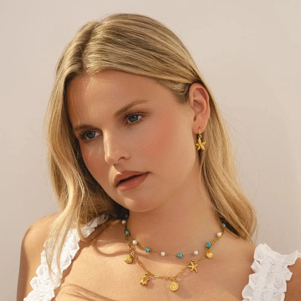Pacific Hoop Earrings