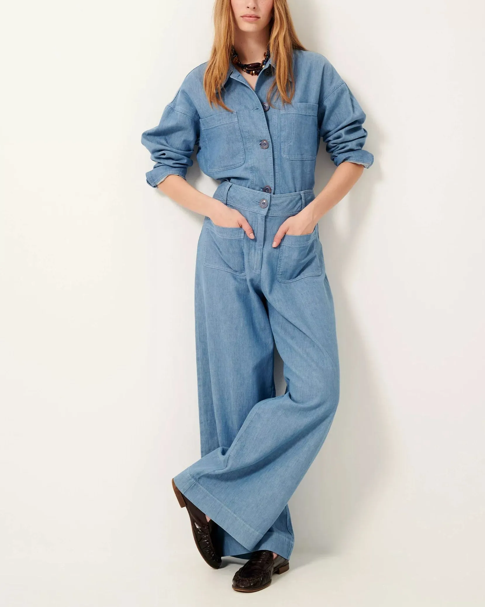 Hose Manhatti Provencia-Blau