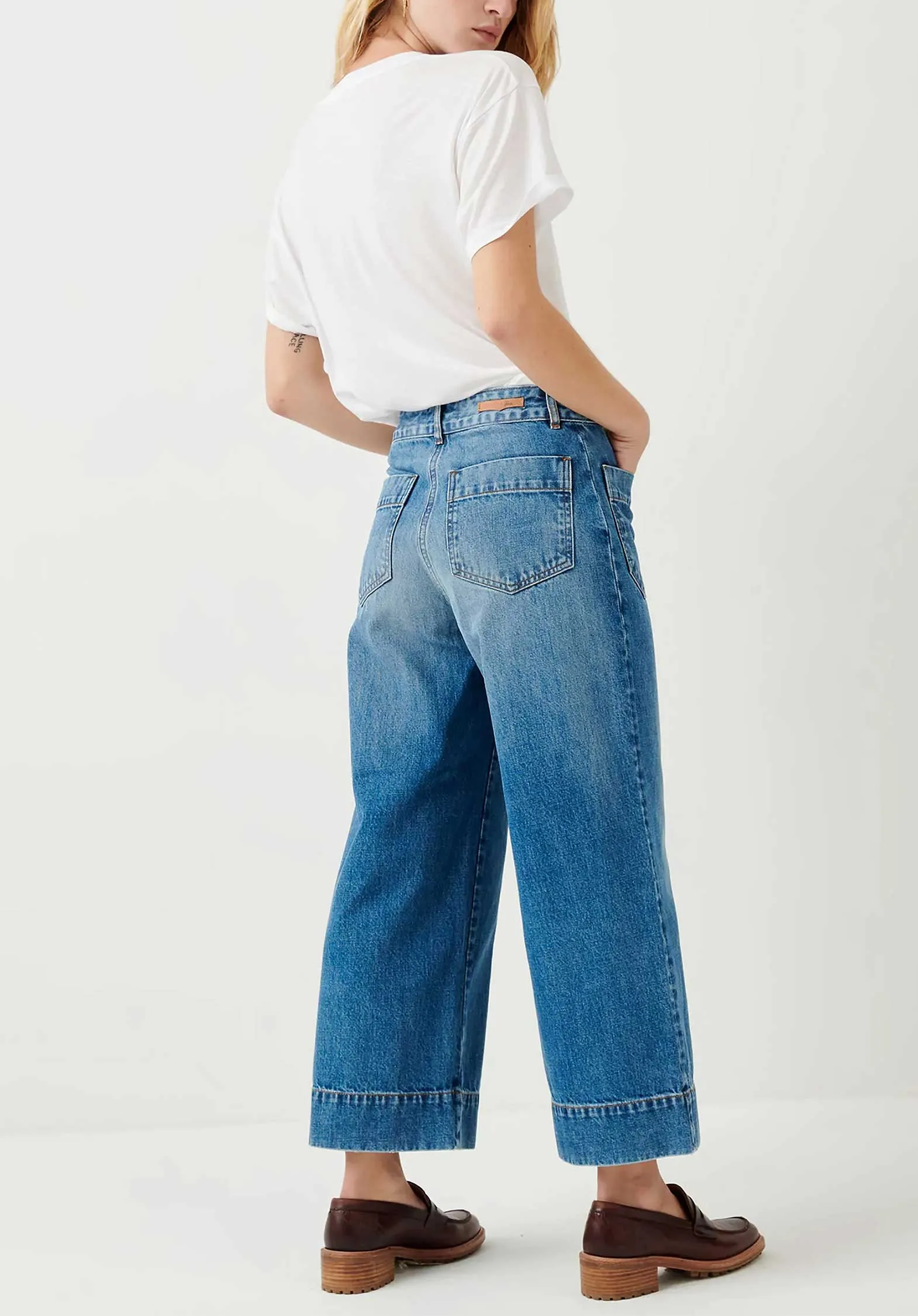 Hose Seakey Vintage-Blau
