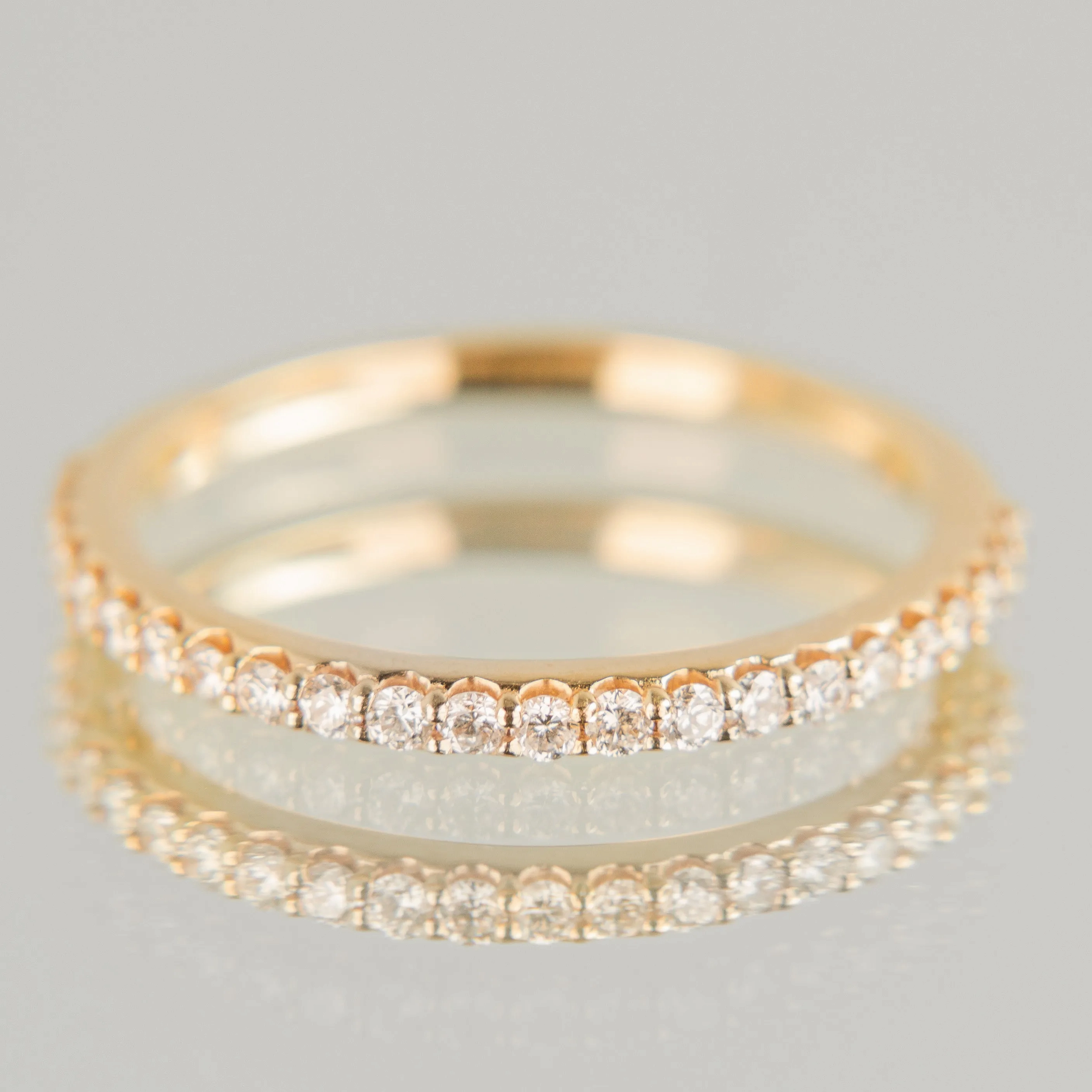 Pave Diamond Band