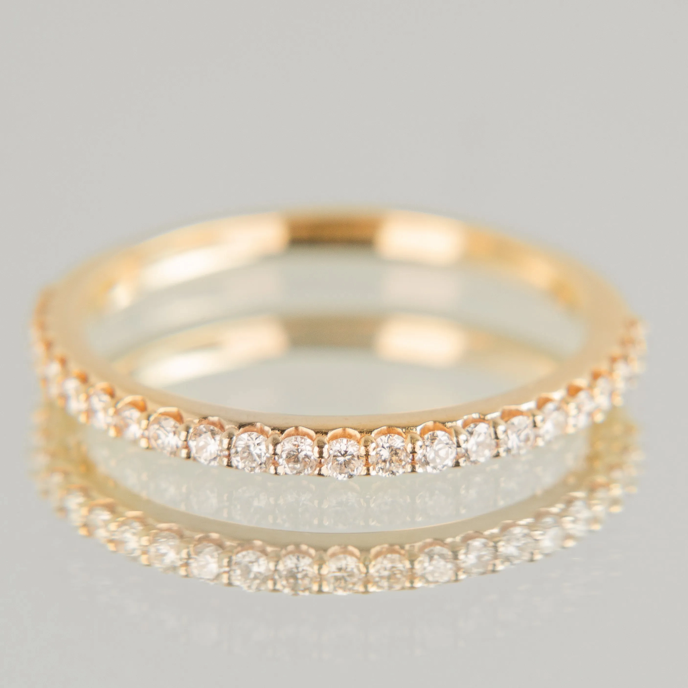 Pave Diamond Band