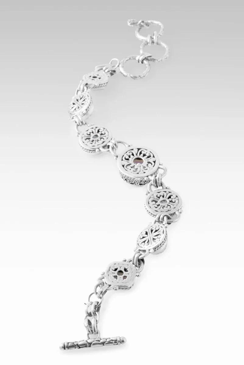 Peace Transcending Bracelet? in Novel? Mystic Quartz, Arctic Blue Topaz, Rainbow Moonstone &amp; Bali Crush? Mystic Topaz