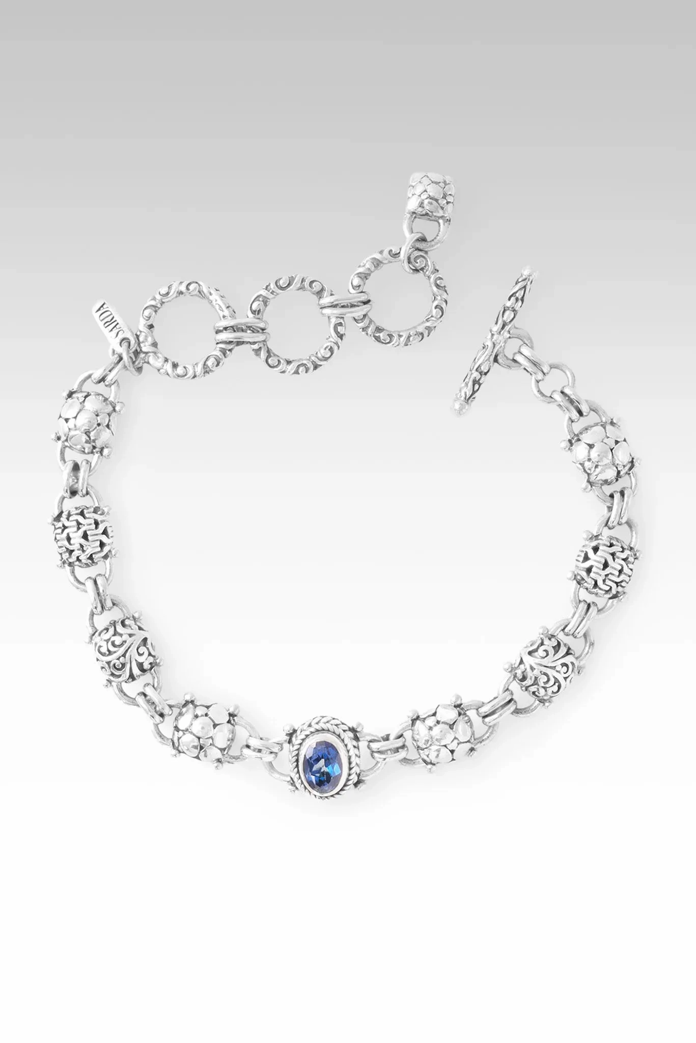 Peaceful Spirit Bracelet? in Cavalier Passion? Mystic Quartz