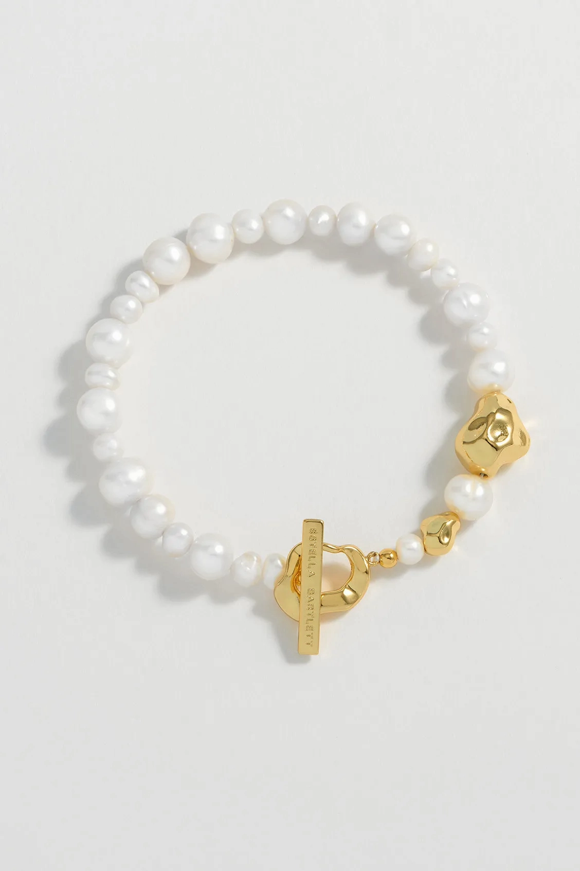 Pearl T-Bar Bracelet