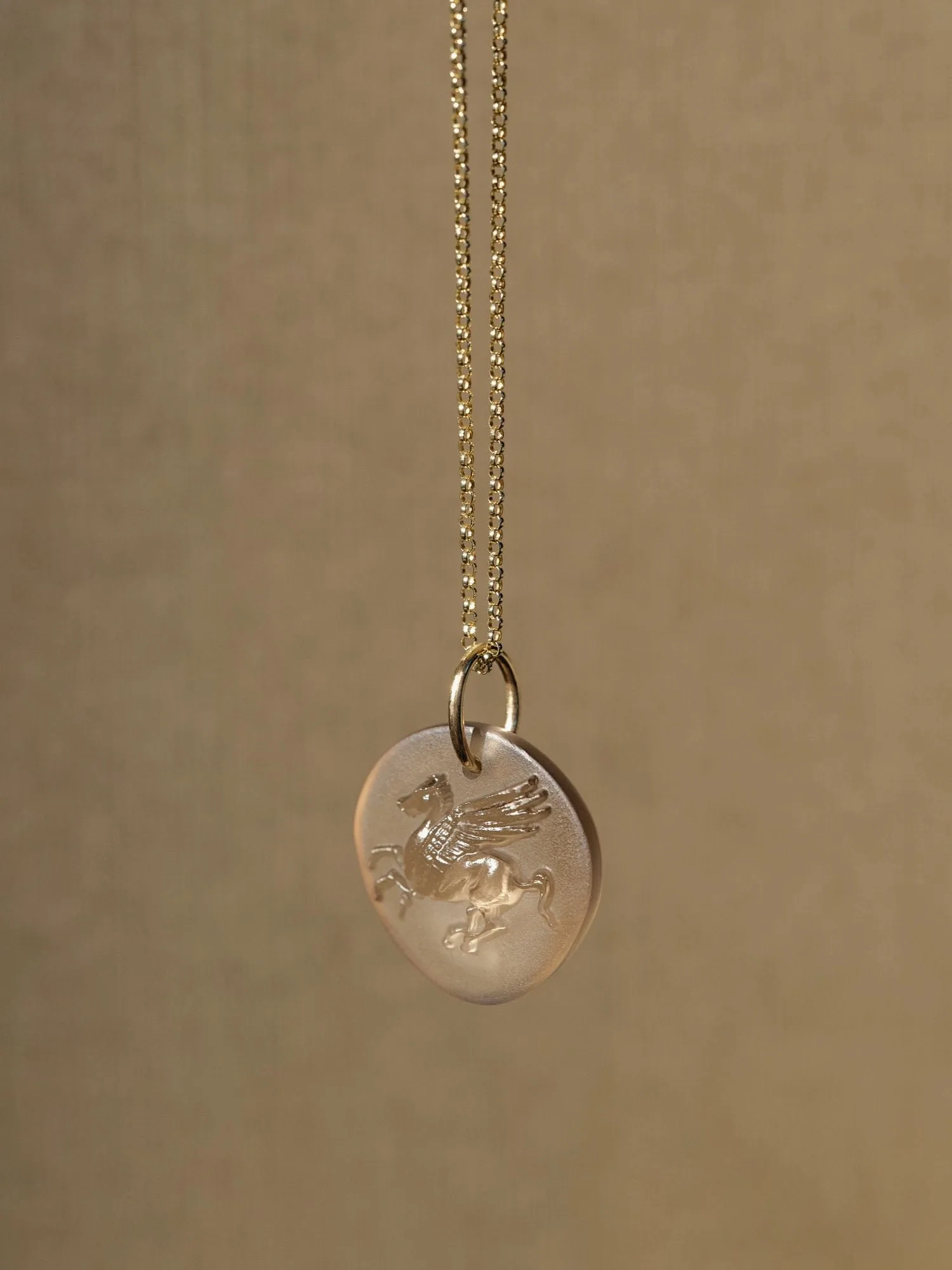 Pegasus Pendant - Smokey Quartz